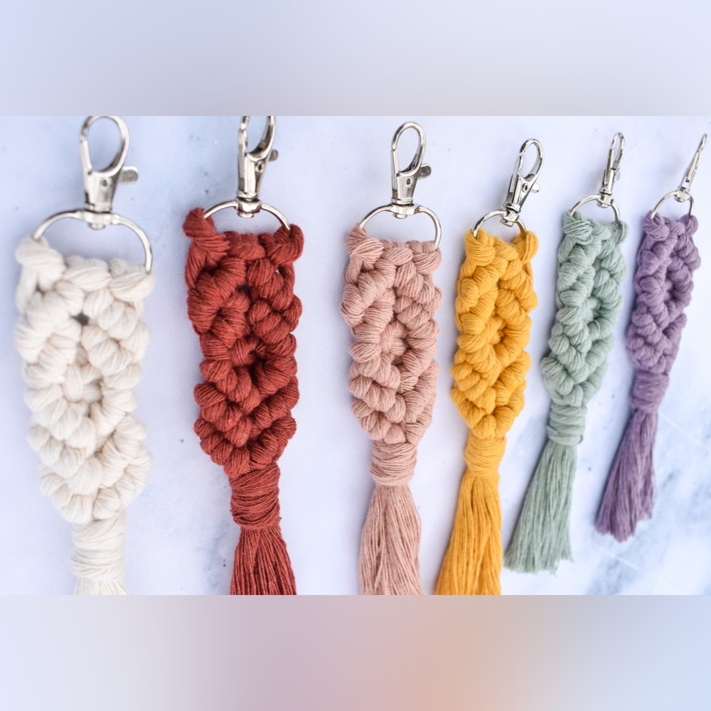 Macrame Keychains